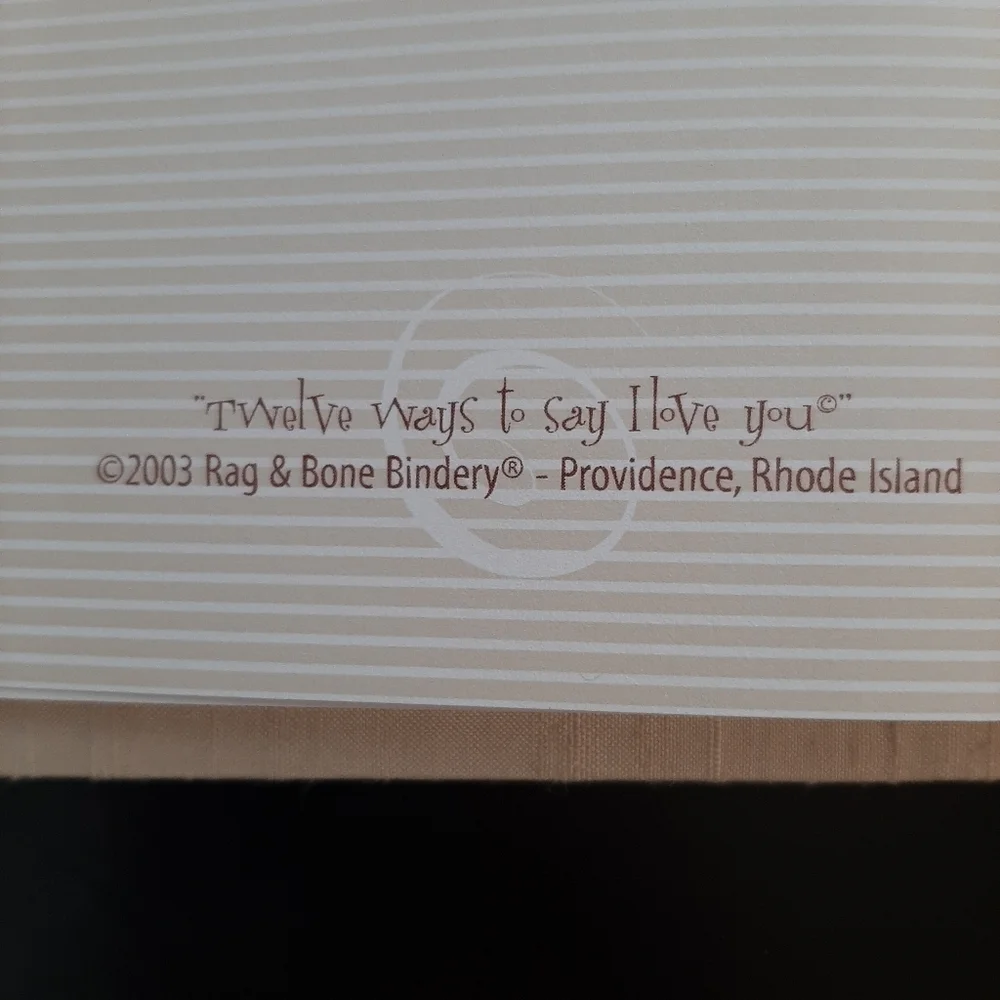 NWOT RAG AND BONE BINDERY LOVE JOURNAL